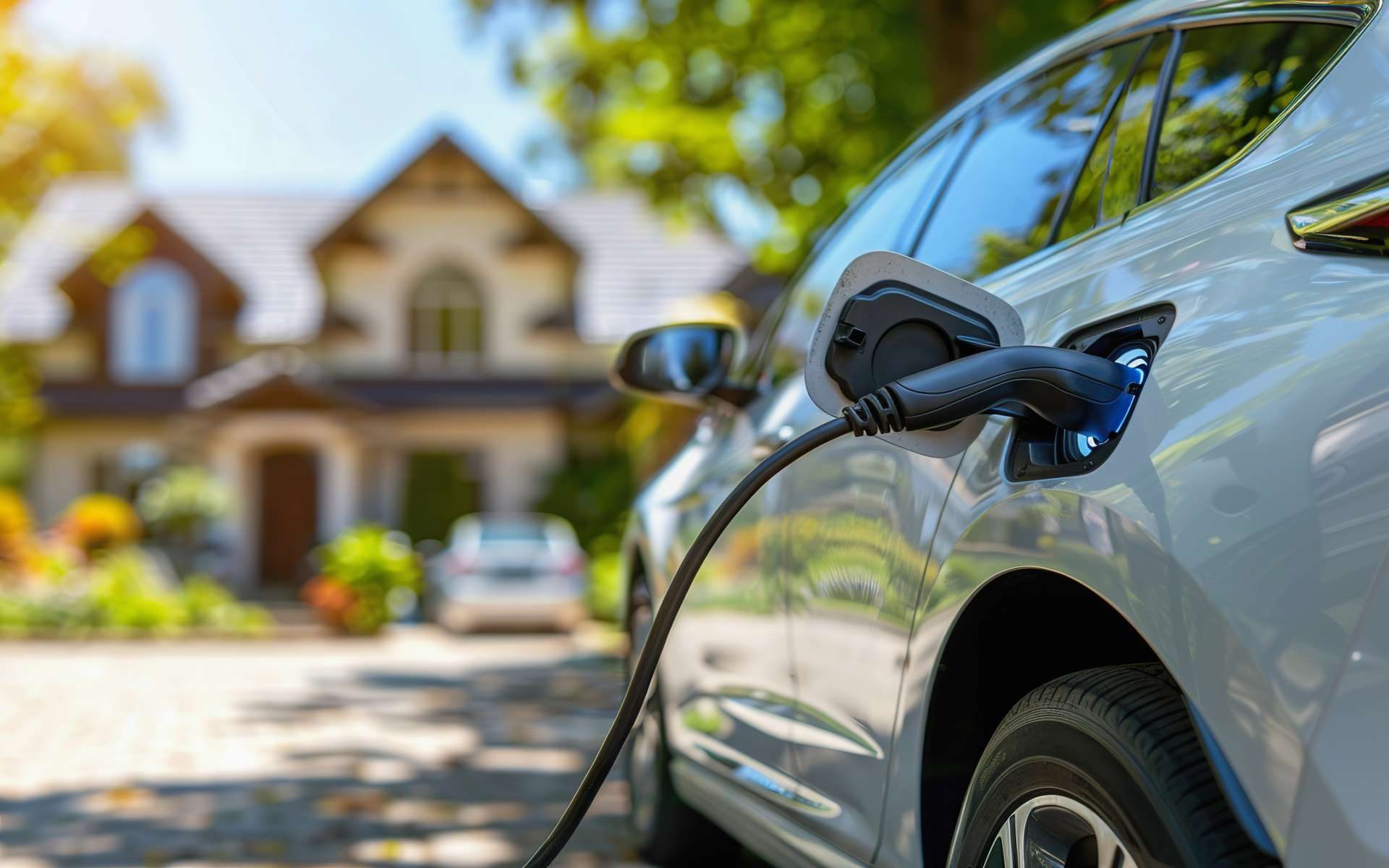 Level 2 EV charger installed at a Whitby home